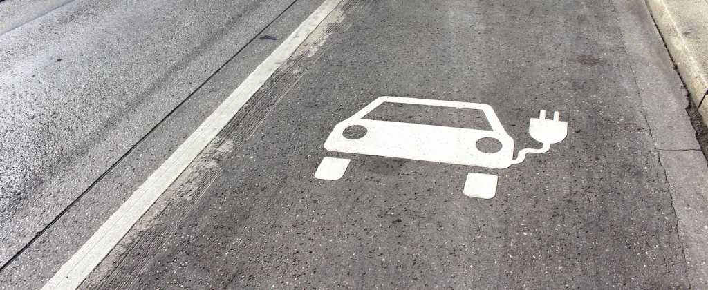 Electric Car Charging Marking